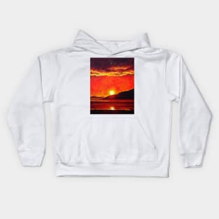 Ullapool Sunset Kids Hoodie